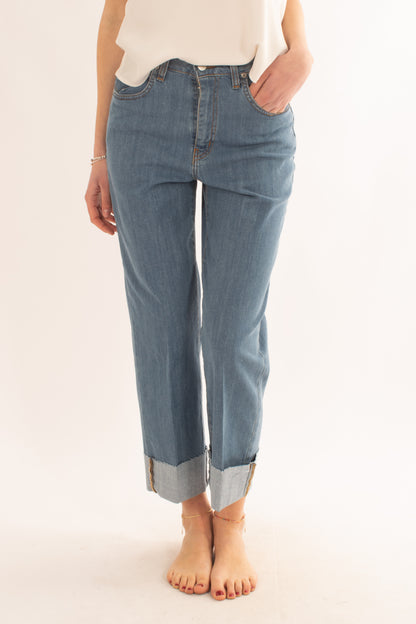 Jeans con risvoltone da Donna Susy mix - Jeans