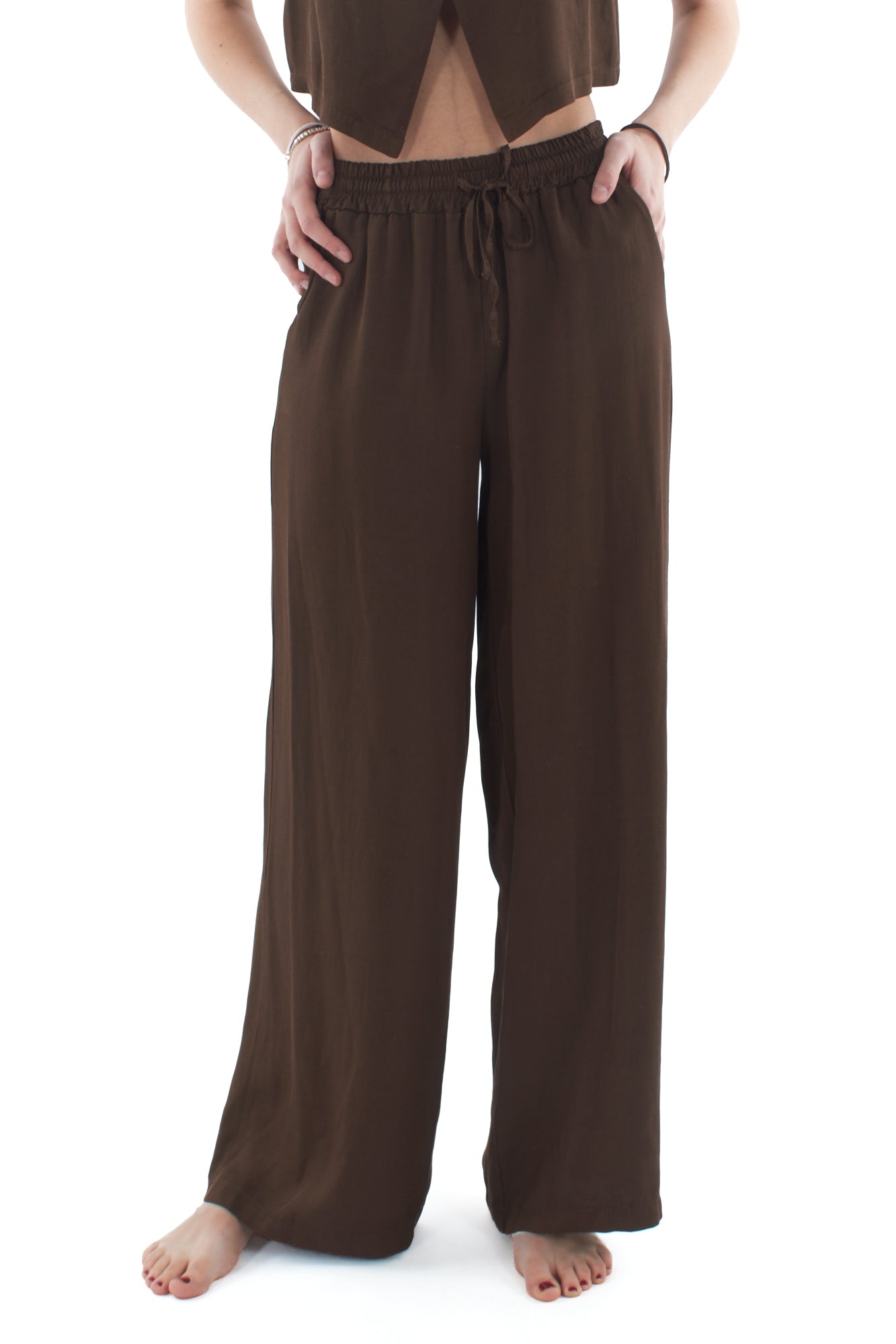 SUSY MIX Pantalone a palazzo da Donna Susy mix - Caffe Caffe'