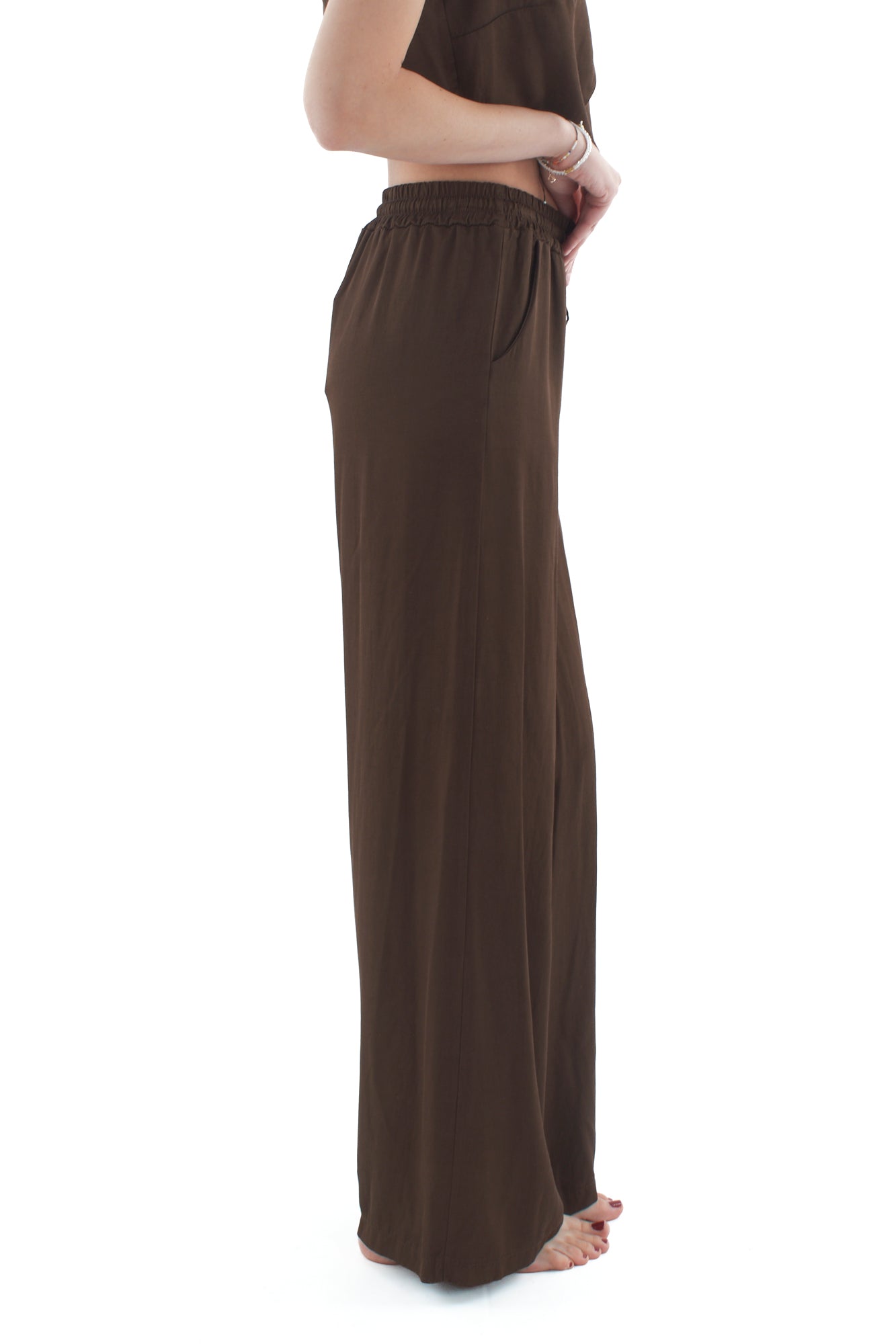 Pantalone a palazzo da Donna Susy mix - Caffe