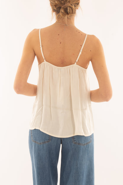 Top con voilà da Donna Susy mix - Burro