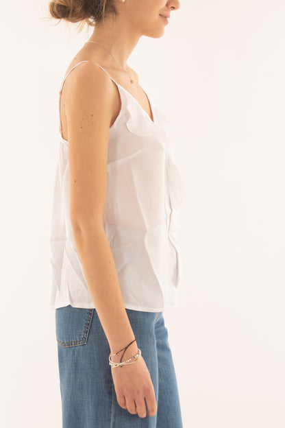 Top con voilà da Donna Susy mix - Latte