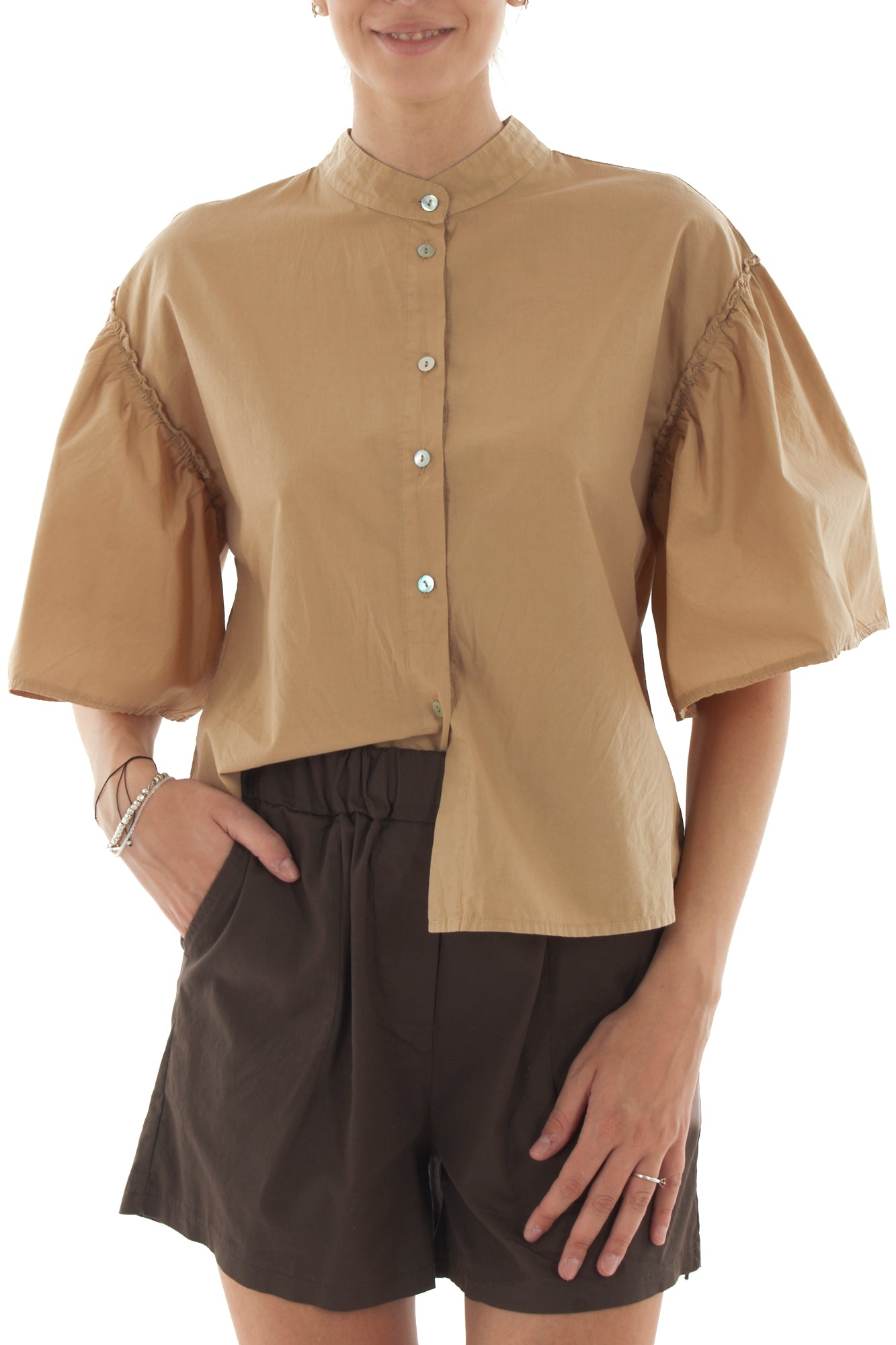 Camicia con maniche voilà da Donna Safari