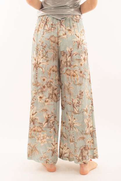 Pantalone stampato da Donna Susy mix - Verde