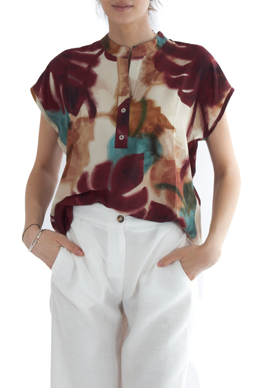 Blusa samnicata fantasia da Donna Susy mix - India