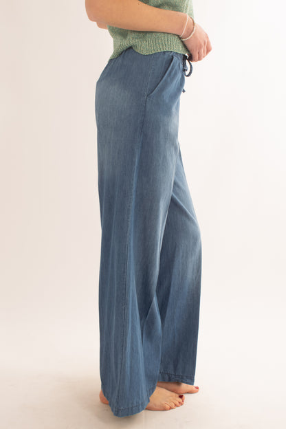 Jeans a palazzo da Donna Susy mix - Blu