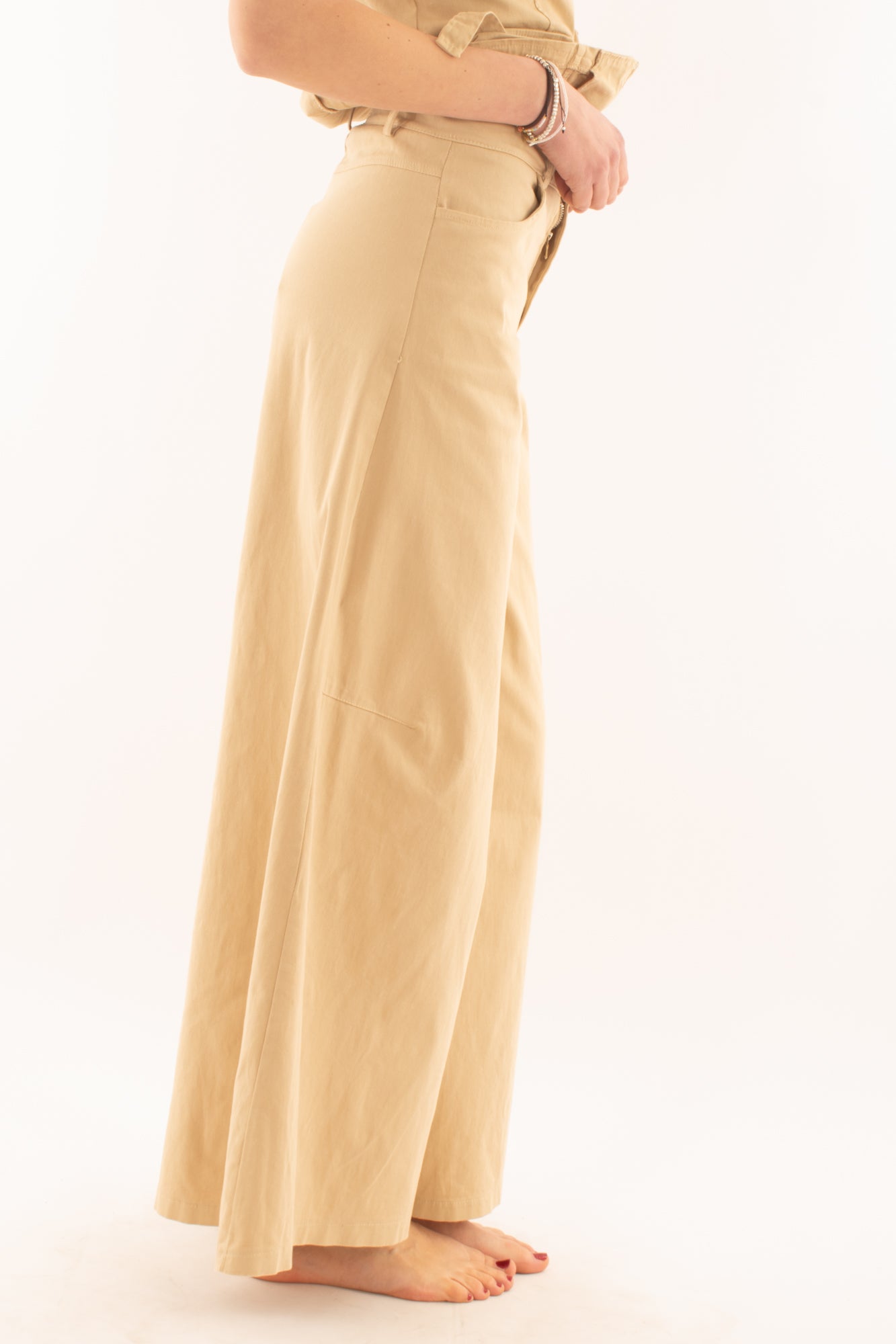 Pantalone a palazzo da Donna Susy mix - Safari