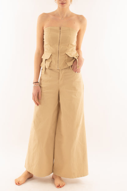 Bustino aderente da Donna Susy mix - Safari