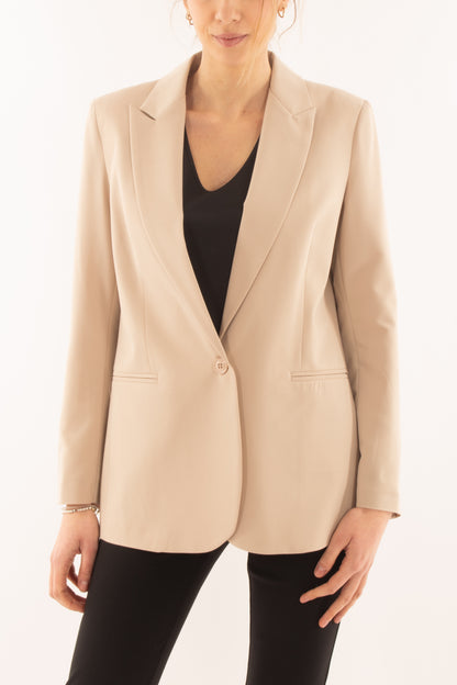 Giacca monopetto da Donna Susy mix - Beige