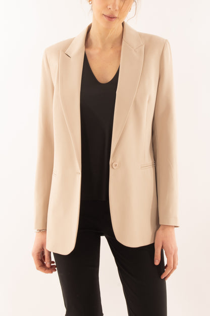 Giacca monopetto da Donna Susy mix - Beige