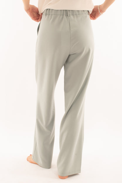 Pantalone a palazzo da Donna Susy mix - Menta