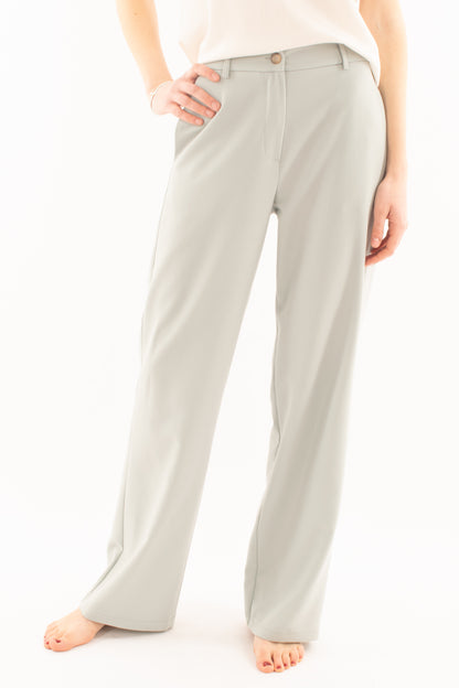 Pantalone a palazzo da Donna Susy mix - Menta