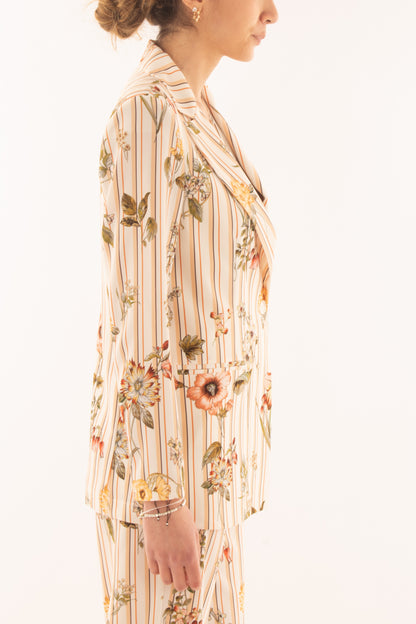 Giacca fantasia da Donna Susy mix - Latte