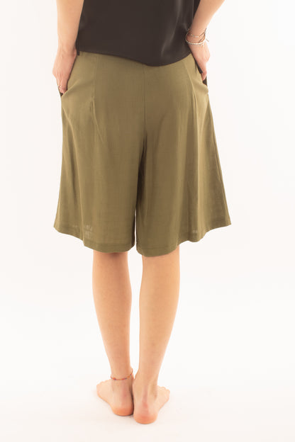 Bermuda al ginocchio da Donna Susy mix - Verde