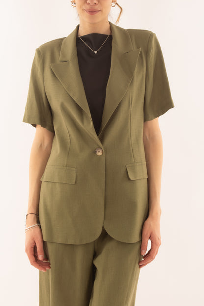 Giacca mezza manica da Susy mix - Verde