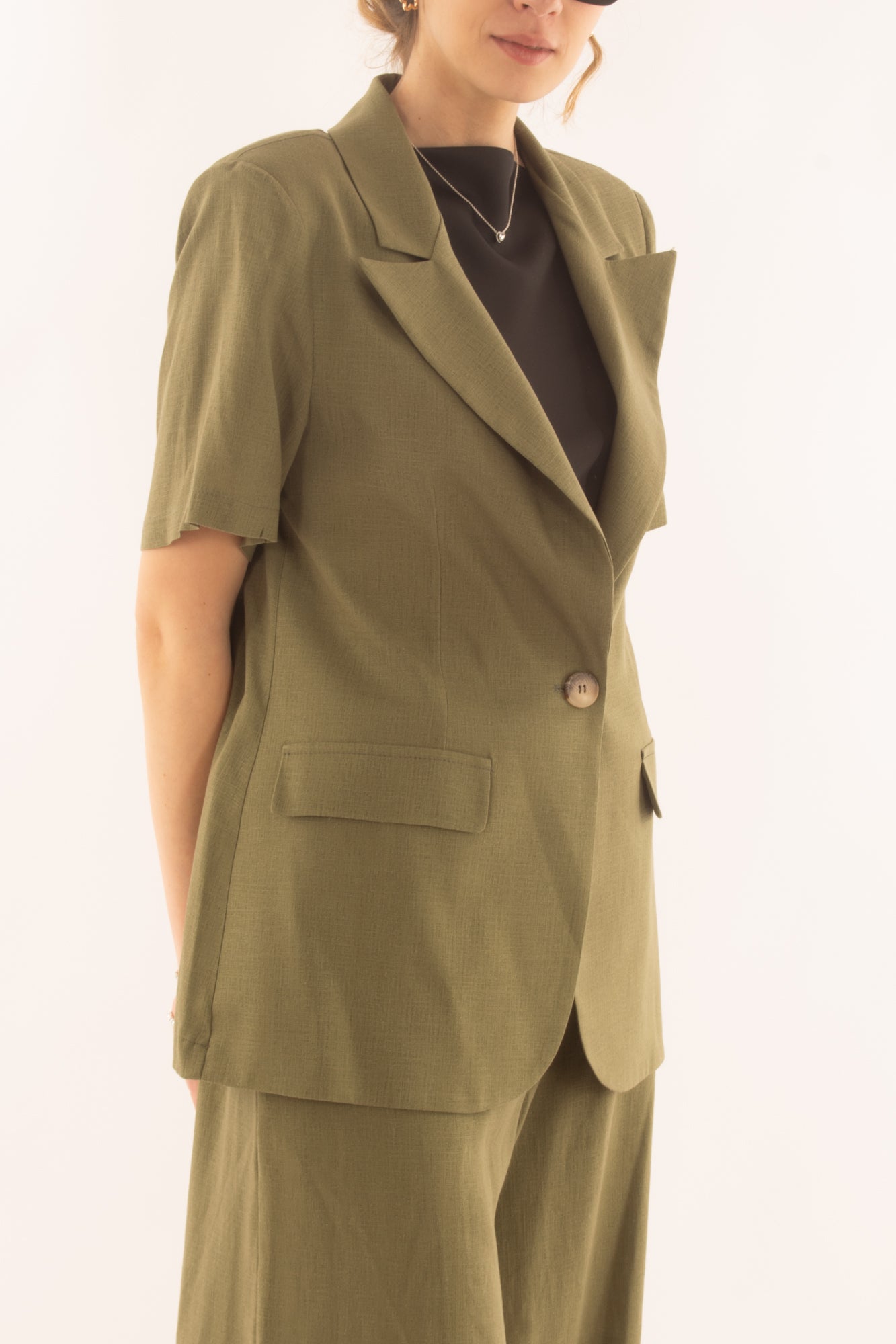 Giacca mezza manica da Susy mix - Verde