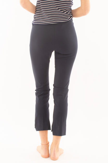 Pantalone elasticizzato con scalino da Donna Susy mix - Blu