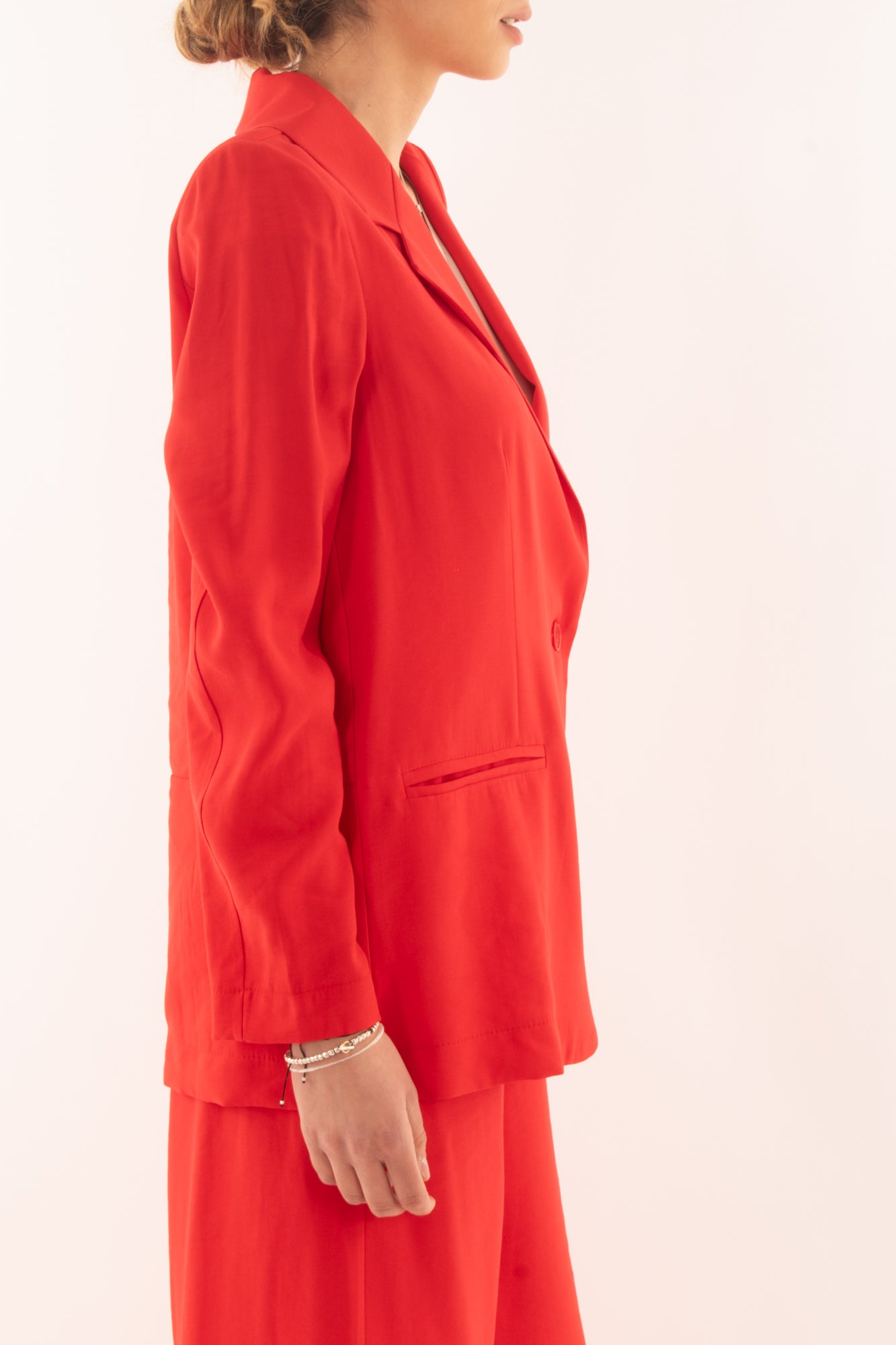 Giacca un bottone da da Donna - Susy mix Rosso