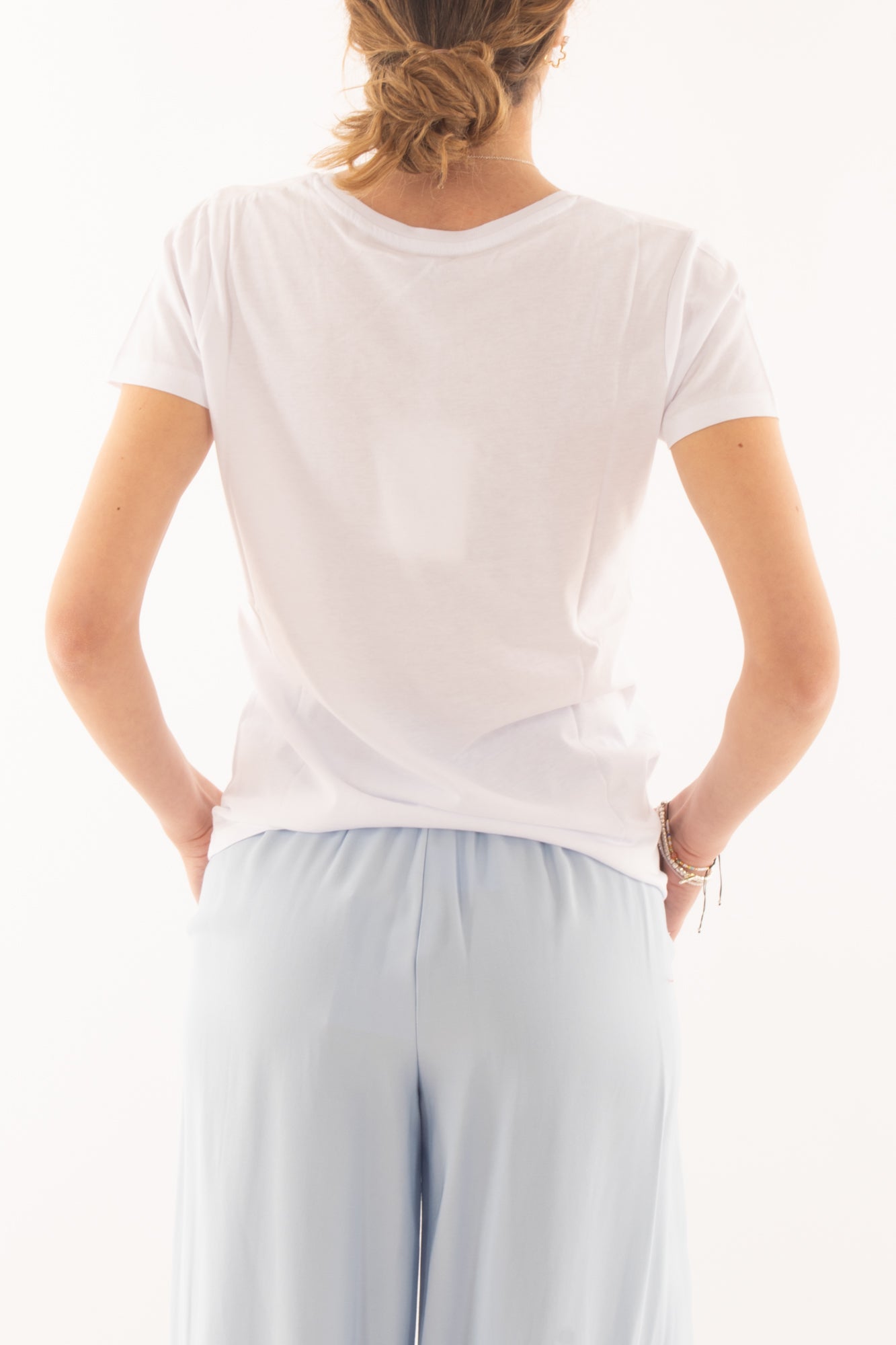 T- shirt cavalluccio da Donna Susy mix - Bianco