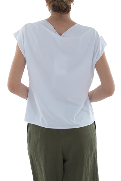 T-shirt topolina da Donna Susy mix - Bianco