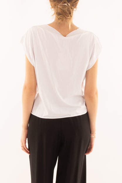 T-shirt con scarpe da Donna Susy mix Bianco