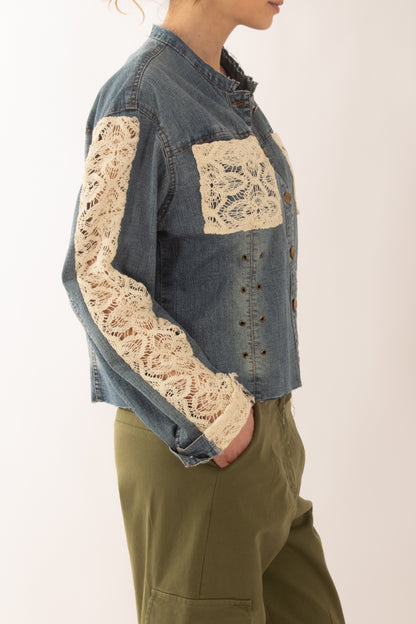 Giubbino di jeans vintage da Donna Susy mix - Jeans