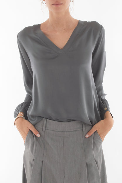 Blusa a v Dixie - Fumo