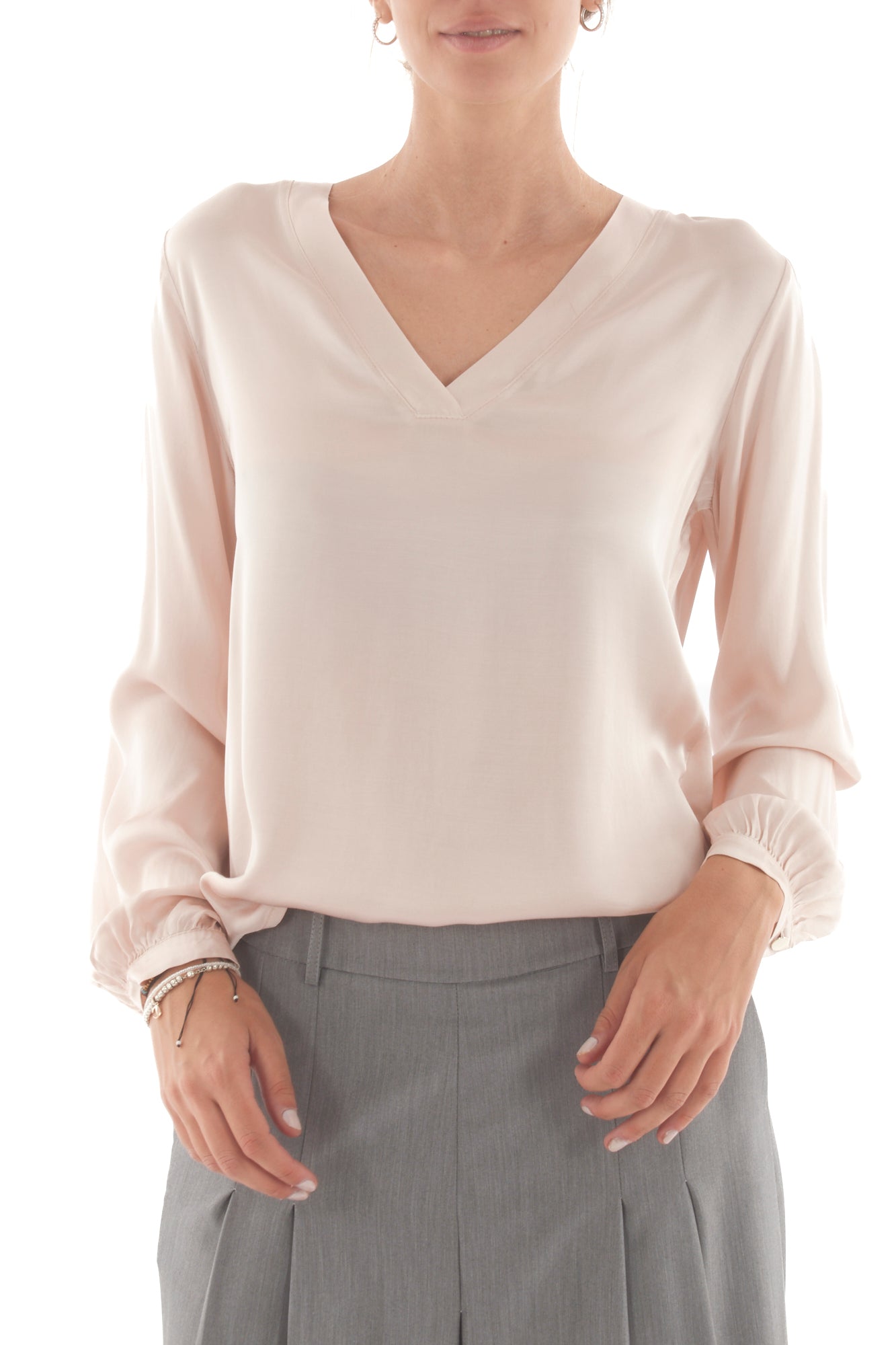 DIXIE Blusa a v Dixie - Rosa Rosa