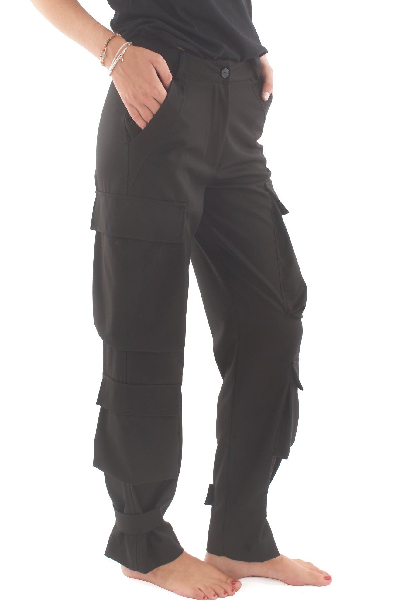 DIXIE Pantalon e con tasconi Dixie - Nero Nero