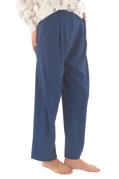 DIXIE Pantalone fluido da Donna Dixie - Beige Blu