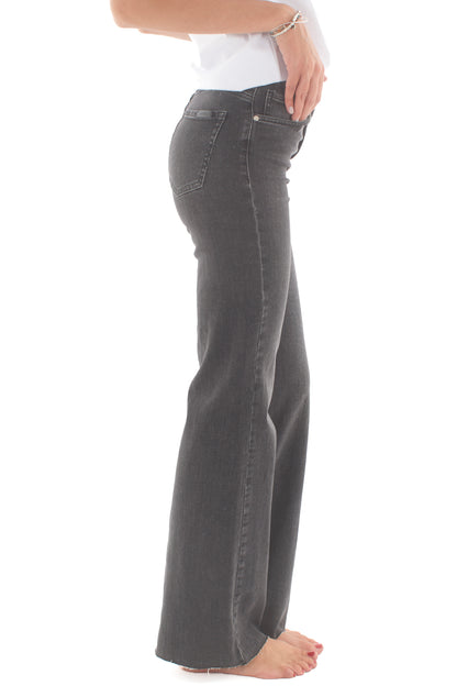 Jeans scampanato Dixie - Nero