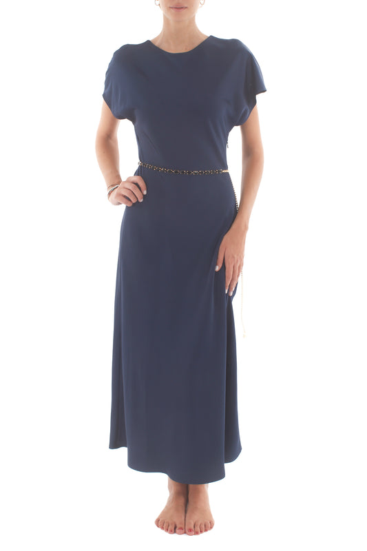 Abito con cinta Imperial - Blu