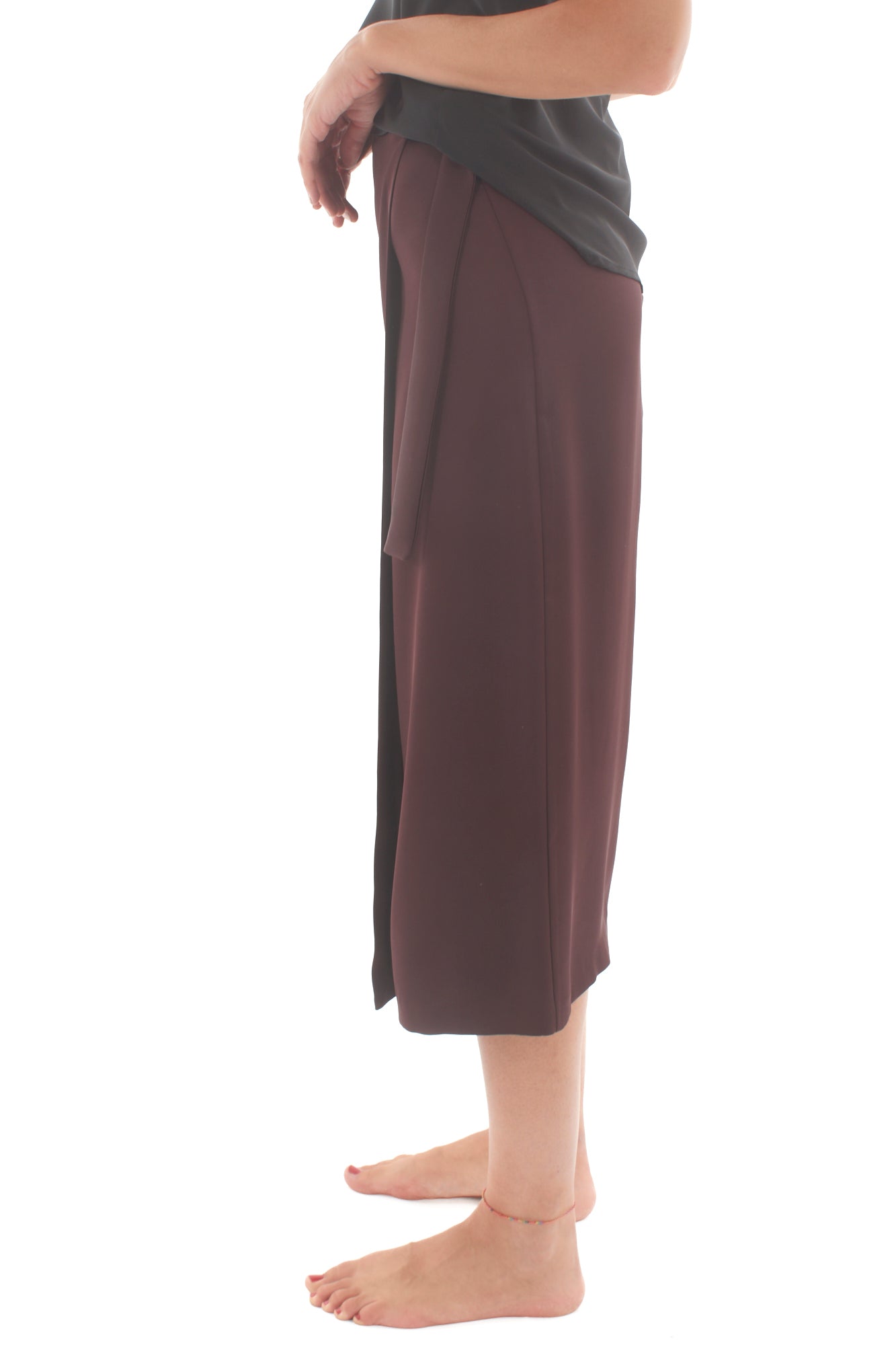 Gonna sarin 3/4 a portafoglio Imperial -  Melanzana