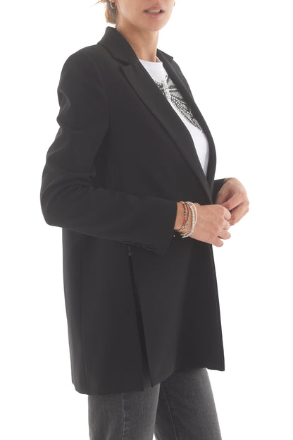 Giacca con spacchi laterali Imperial- Nero