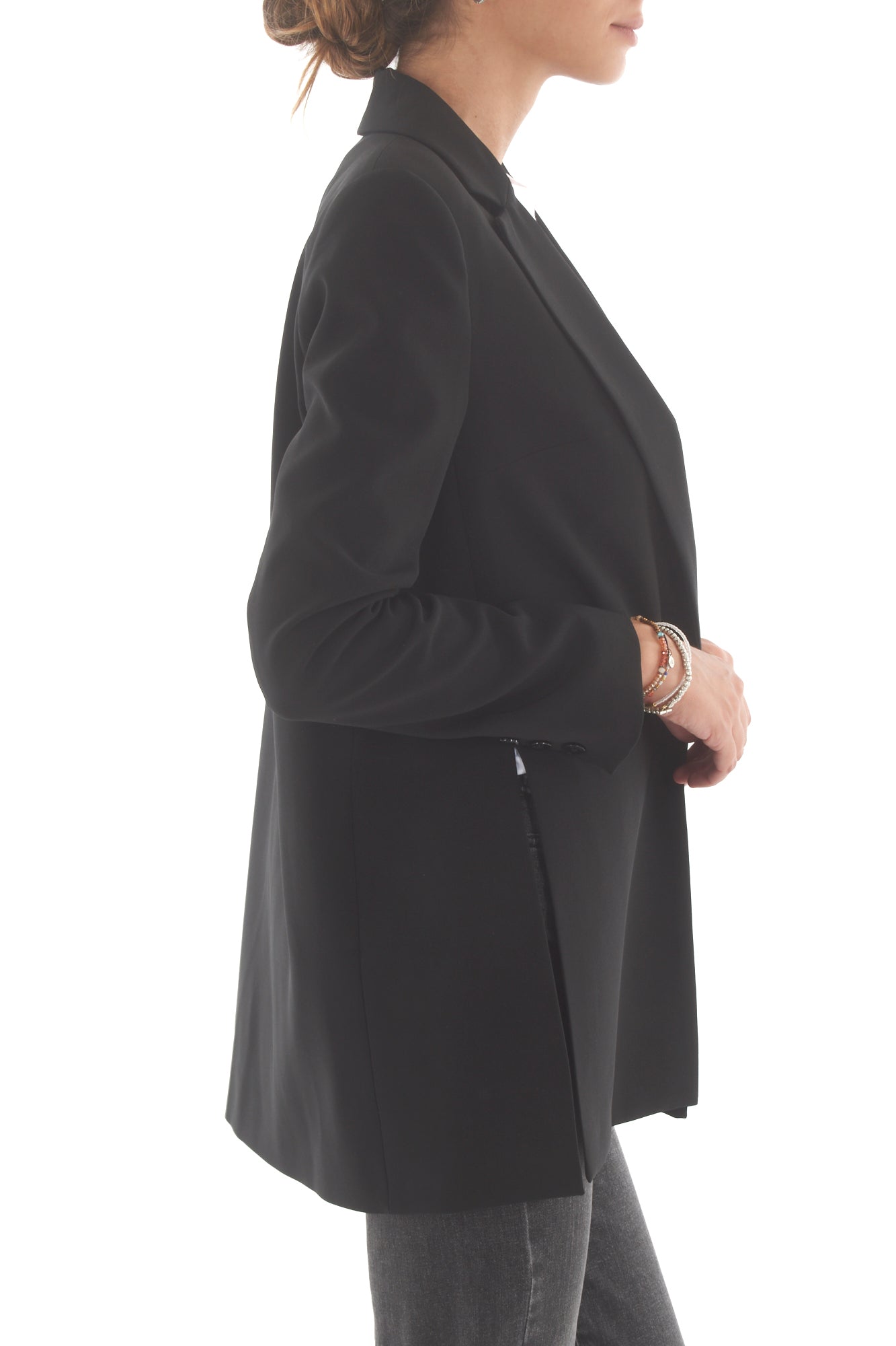 Giacca con spacchi laterali Imperial- Nero