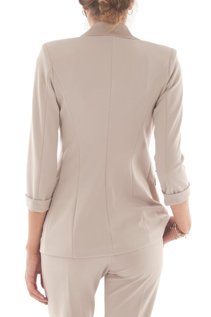 Giacca manica 3/4 Imperial - Beige luna