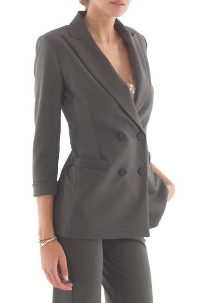 Giacca manica 3/4 Imperial - Piombo