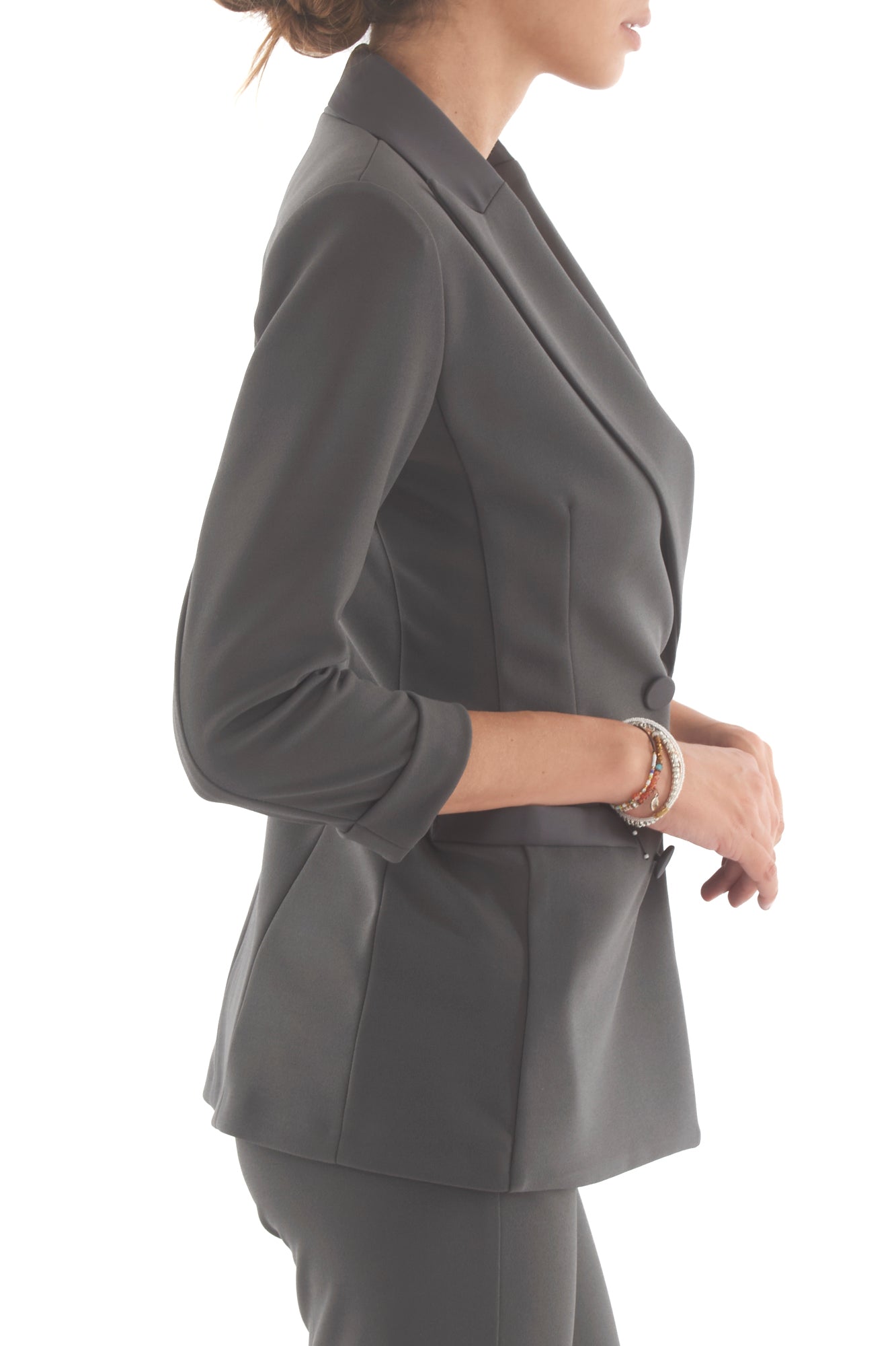 Giacca manica 3/4 Imperial - Piombo