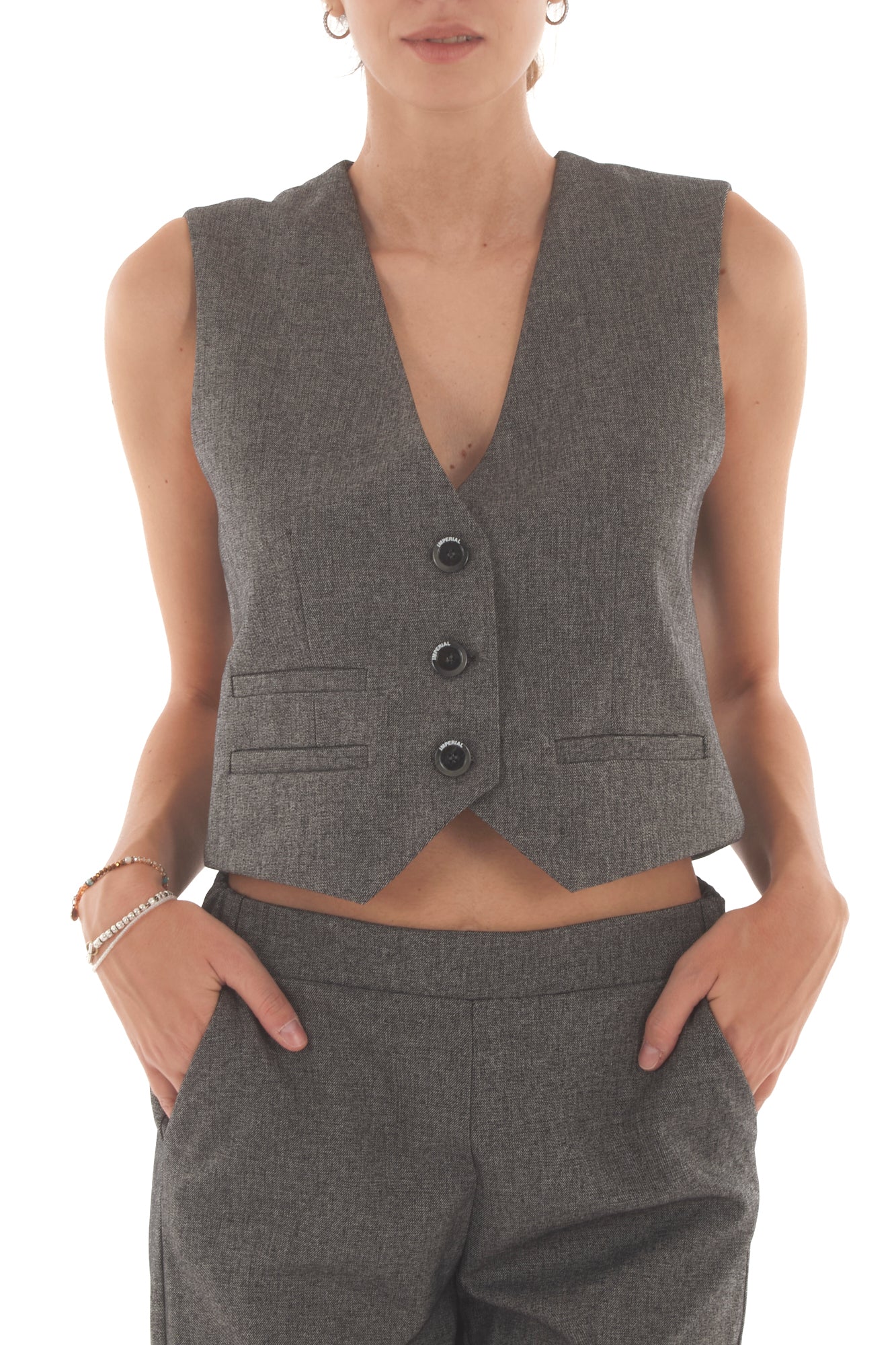 Gilet taglio uomo Imperial - Nero