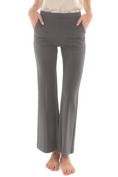 Pantalone a zampetta Imperial- Piombo