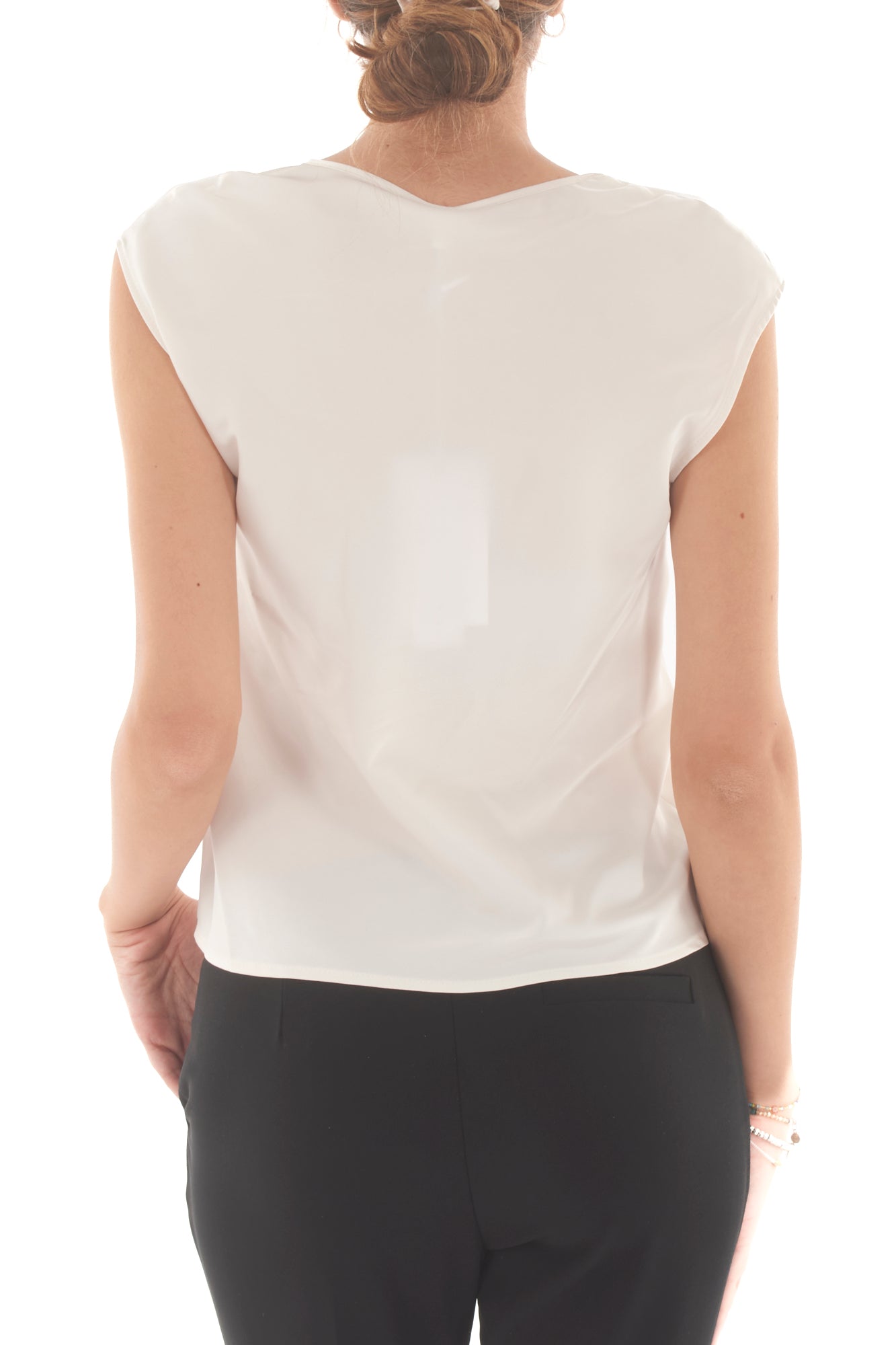 IMPERIAL Blusa smanicata Imperial - Champagne Champagne