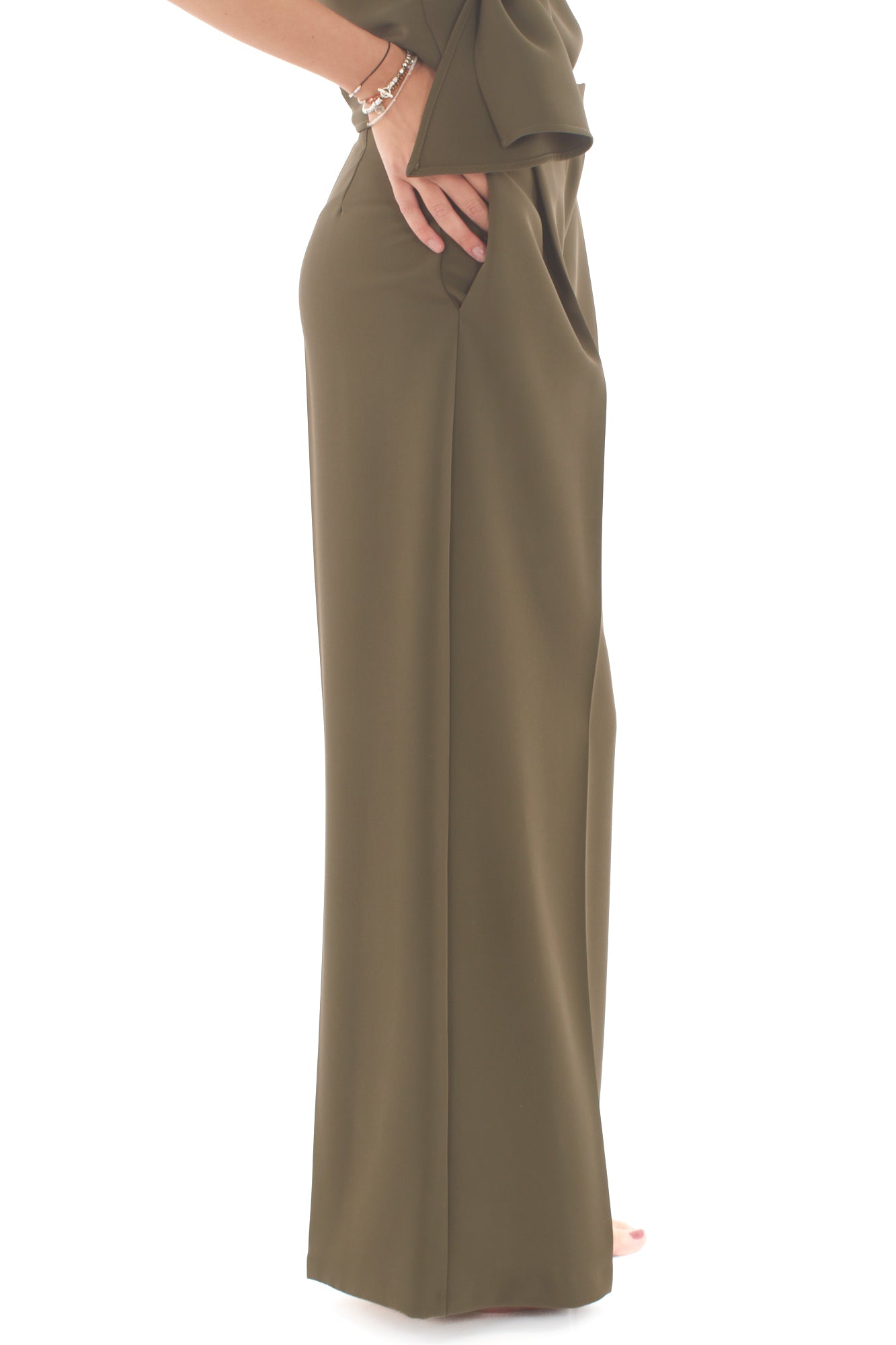 Pantalone ampio King Kong - Verde