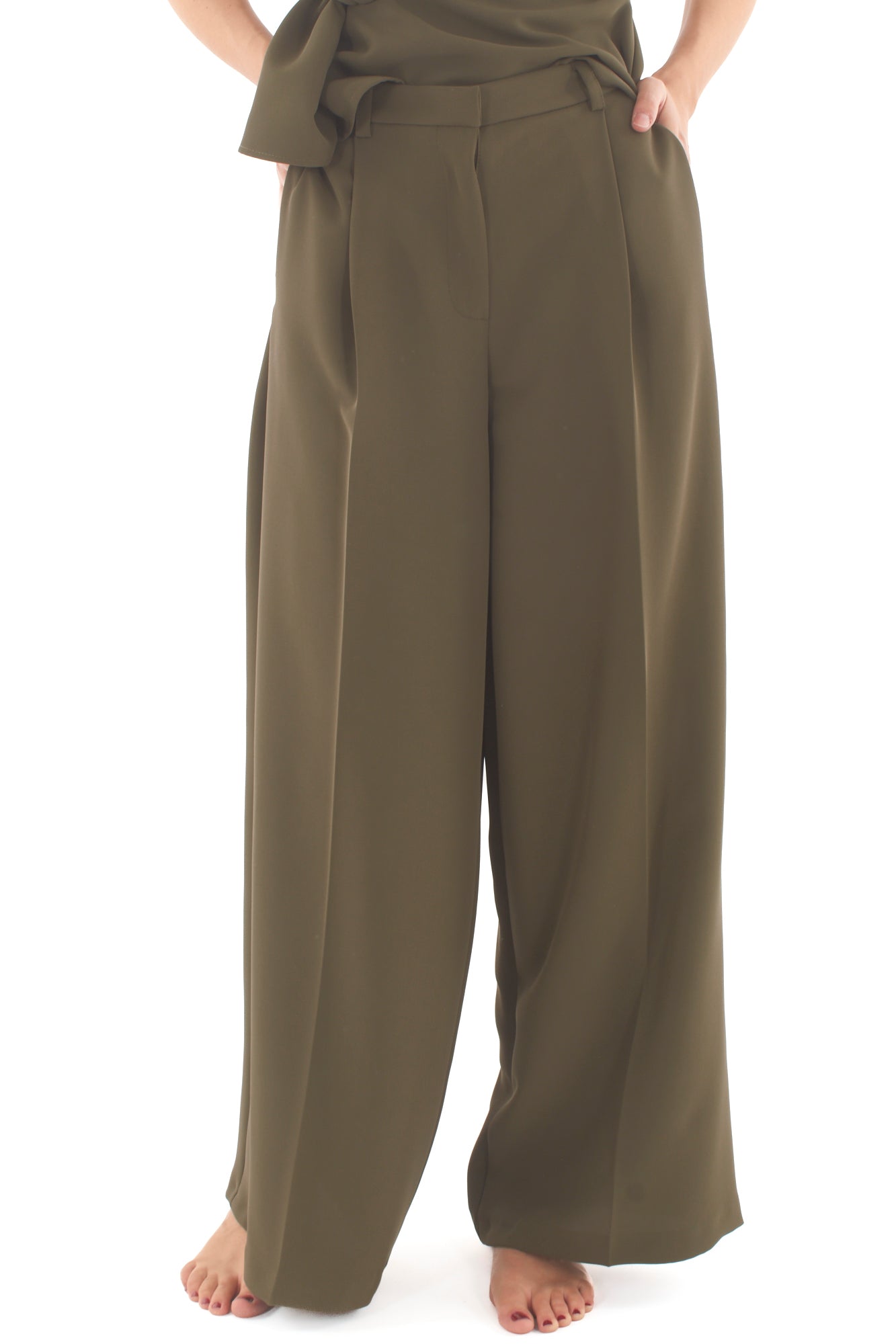 Pantalone ampio King Kong - Verde