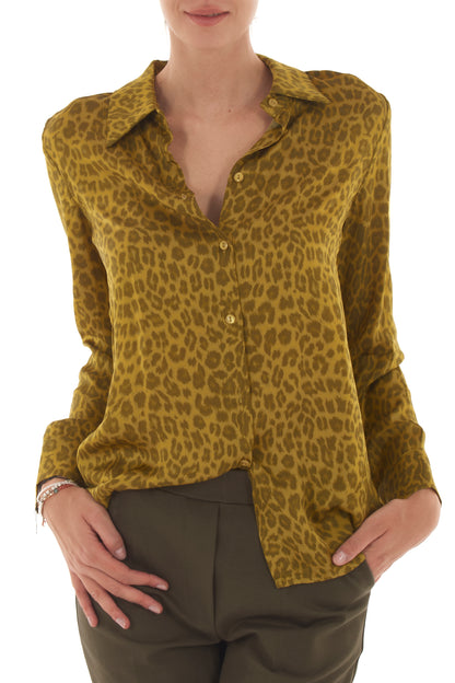 METOO Camicia leopardata Metoo - Olio Olio