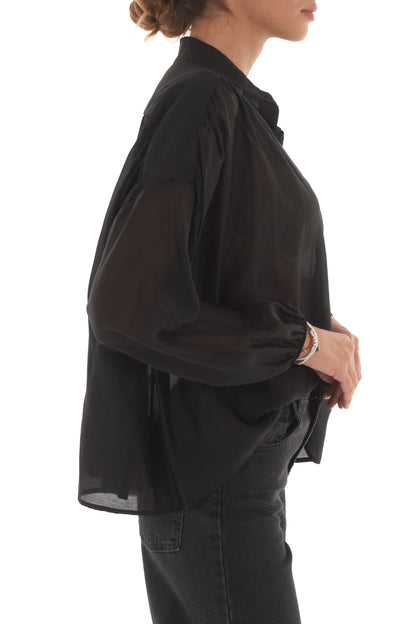 Camicia over Metoo - Nero