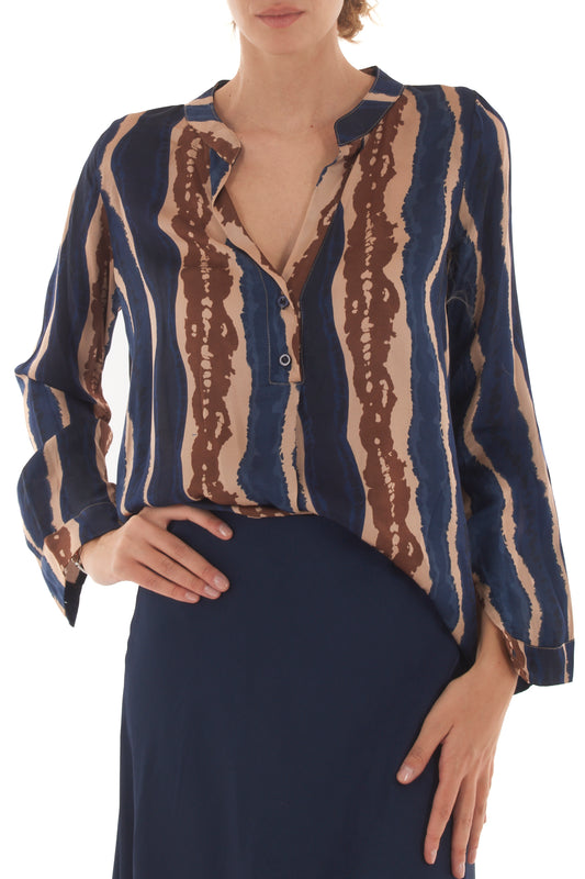 Blusa fantasia Metoo - Blu