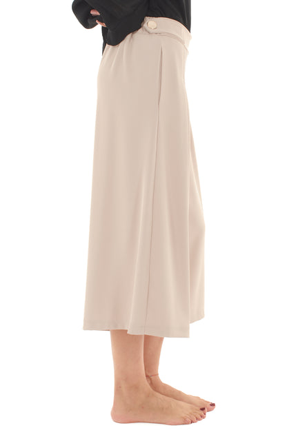 Pantalone corto ampio Metoo - Burro