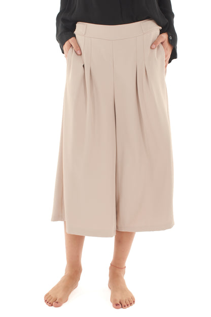 Pantalone corto ampio Metoo - Burro