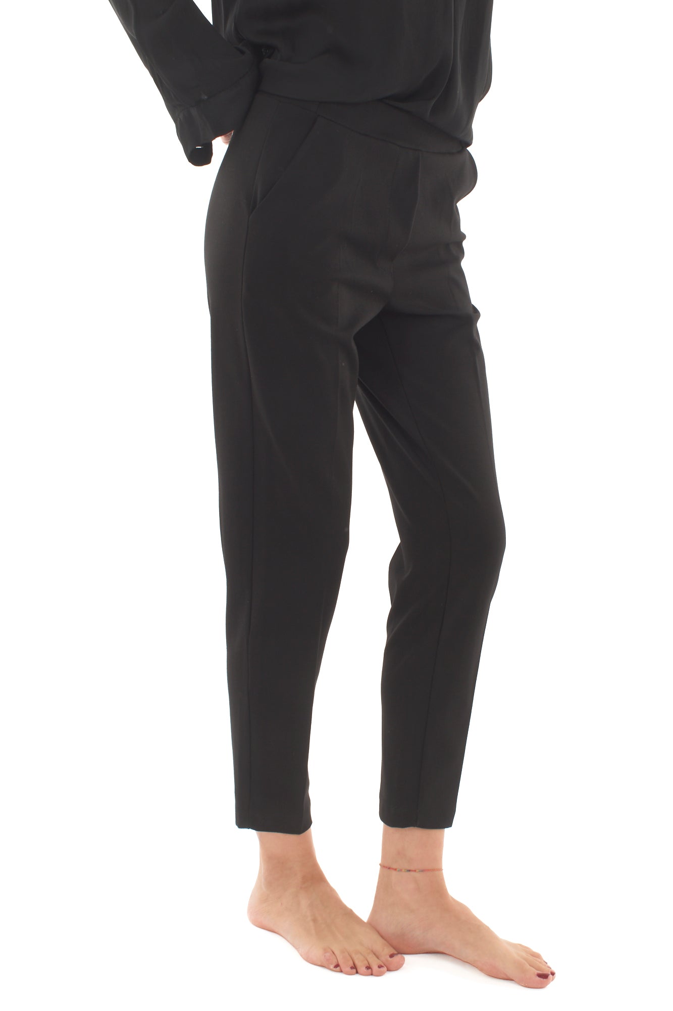 Pantalone punto milano Metoo - Nero