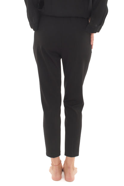 Pantalone punto milano Metoo - Nero