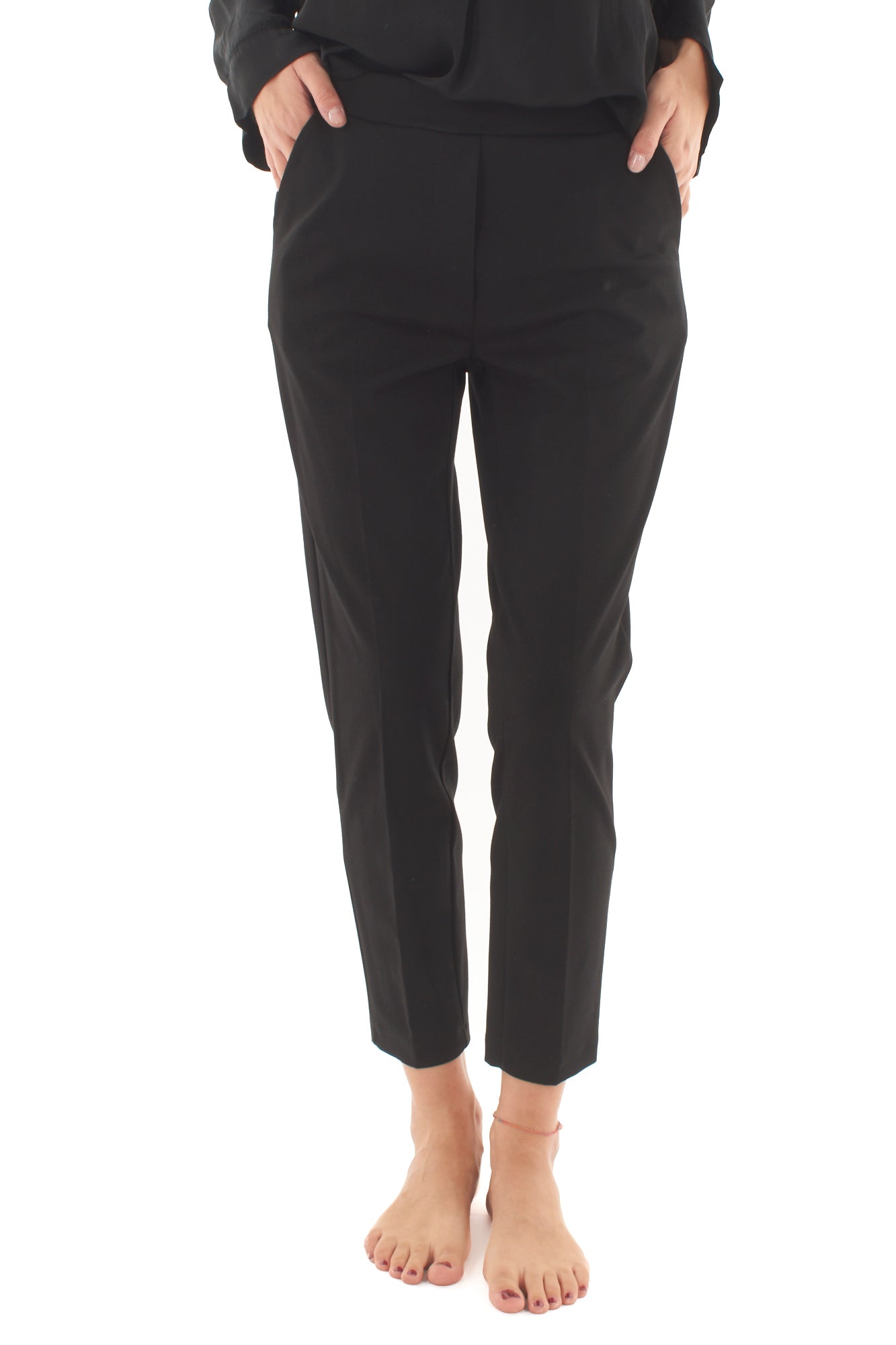 Pantalone punto milano Metoo - Nero